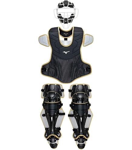 Amazon | ミズノ MIZUNO 一般軟式キャッチャー防具 3点セット ネイビー